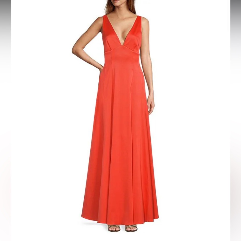 NWT Antonio Melani
Davina V-Neck A-Line Sleeveless Ball Gown - Picture 2 of 4